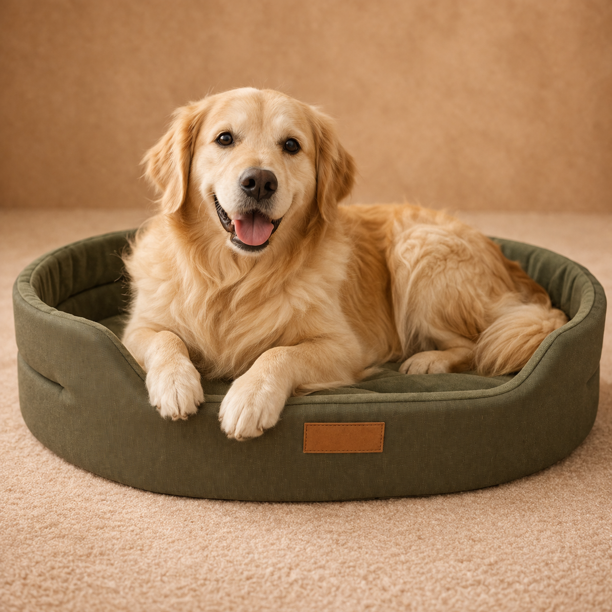 CozyPaws AllSeason Dog Bed reversible waterproof comfort