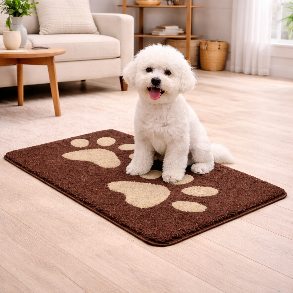 PawGuard Dog Clean Mat Absorbent Non Slip Washable