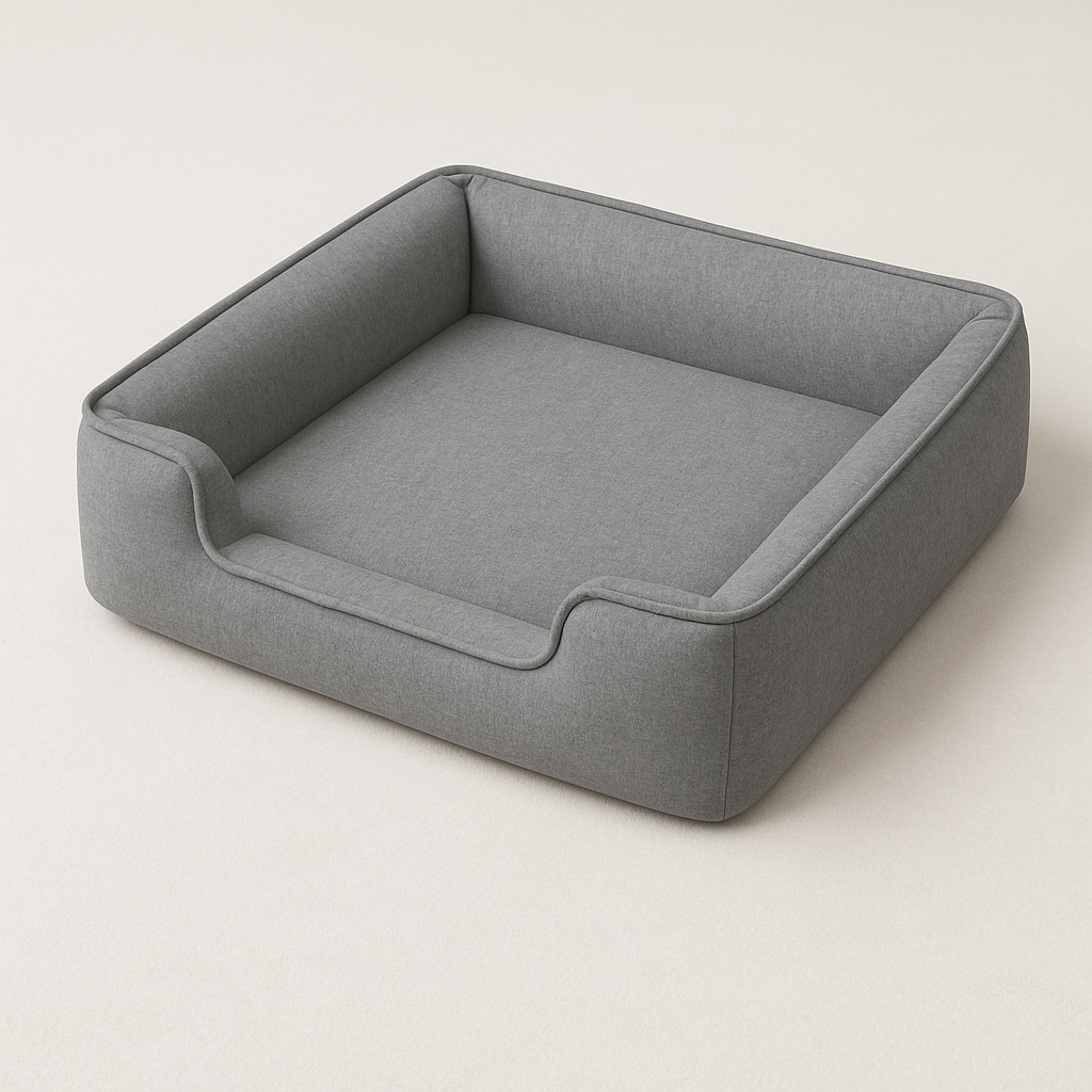 SquareEase Premium Pet Bed for Dogs and Cats