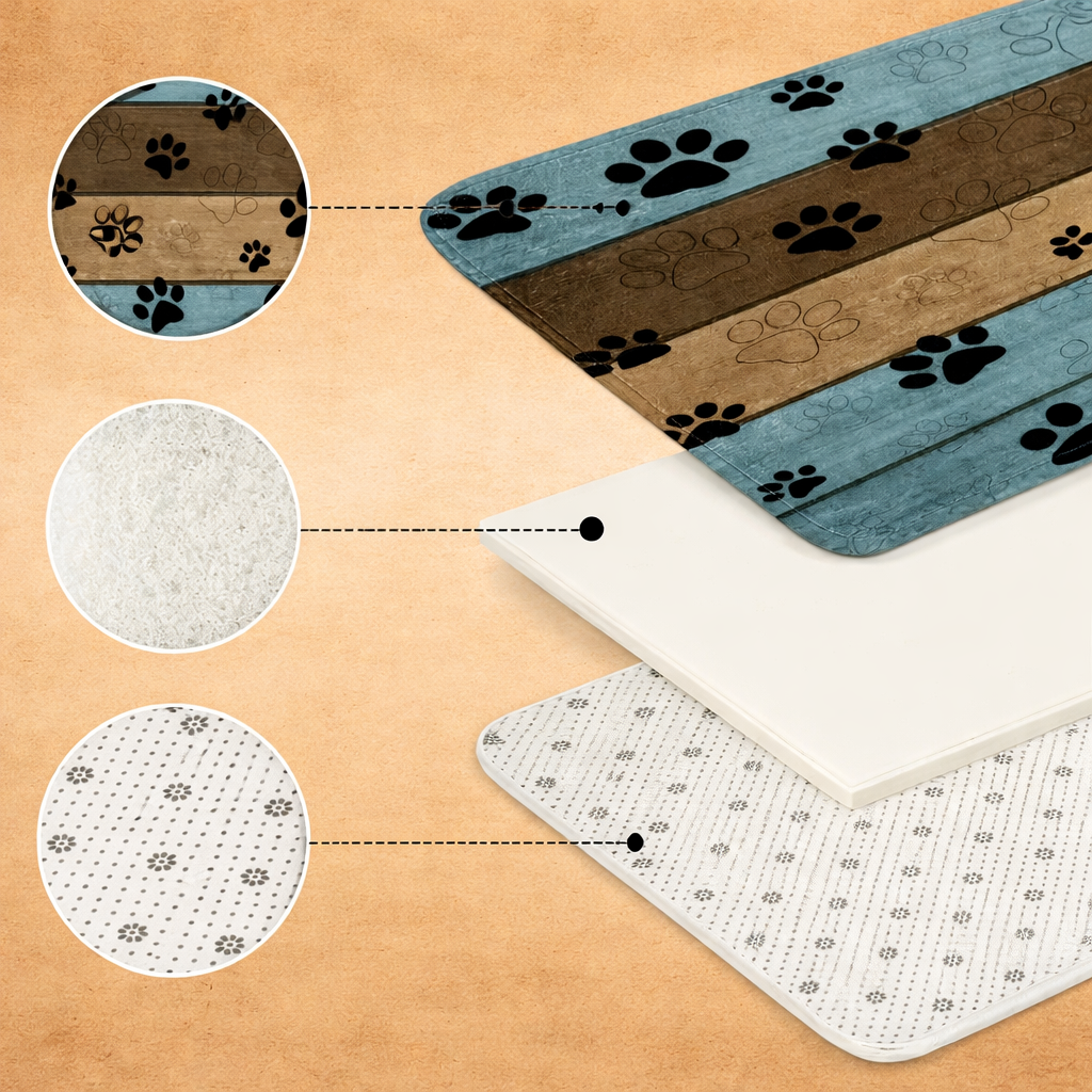 PawGuard Waterproof Non-Slip Entrance Mat