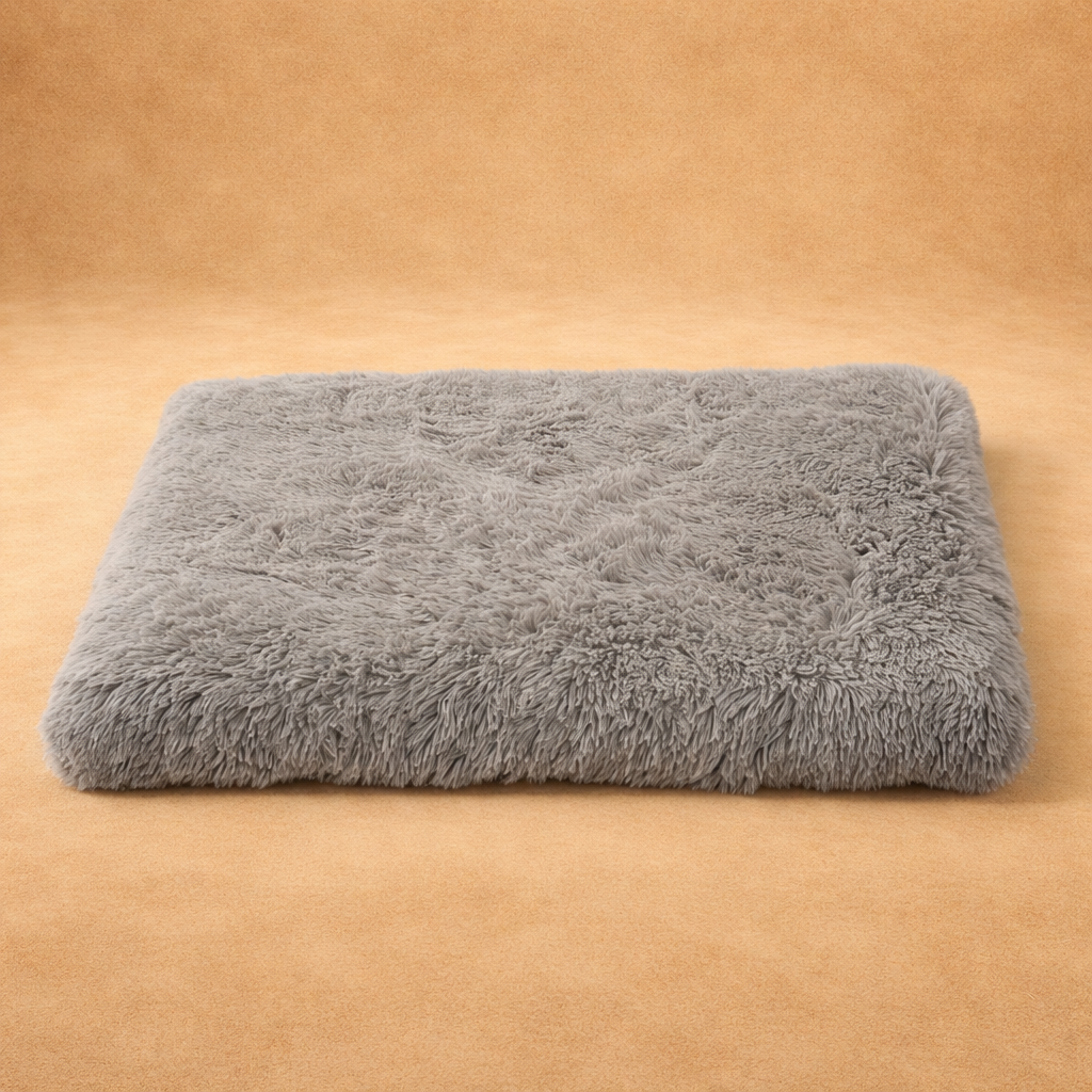 SoftNest Washable Plush Dog Bed