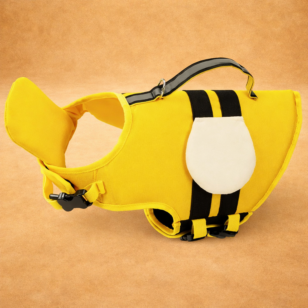 AquaBee Dog Swim Vest with Reflective Design