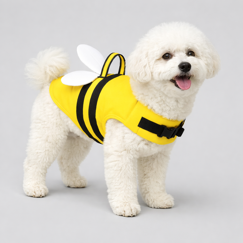 AquaBee Dog Swim Vest with Reflective Design