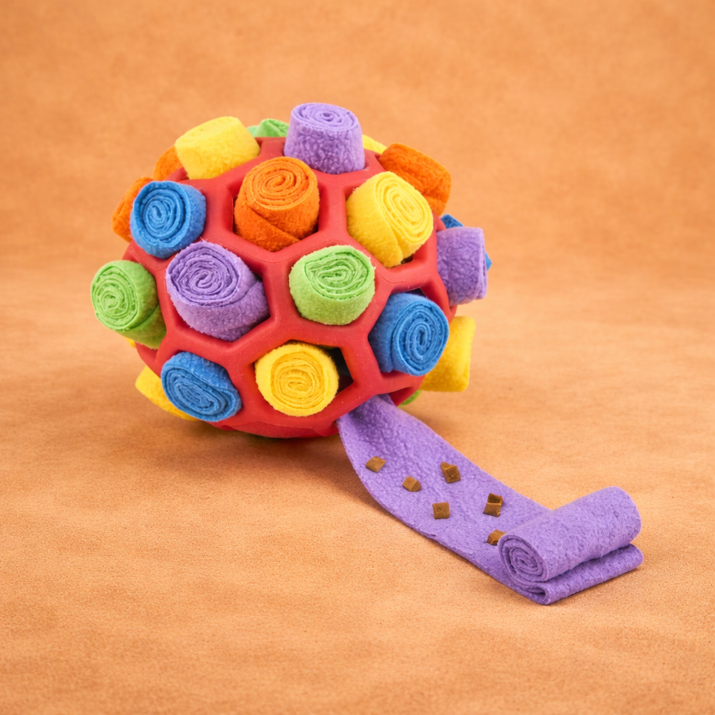 BrainPaws Treat Search Toy interactive dog puzzle plush