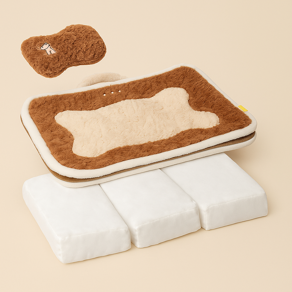 CloudNest Soft Washable Dog Bed