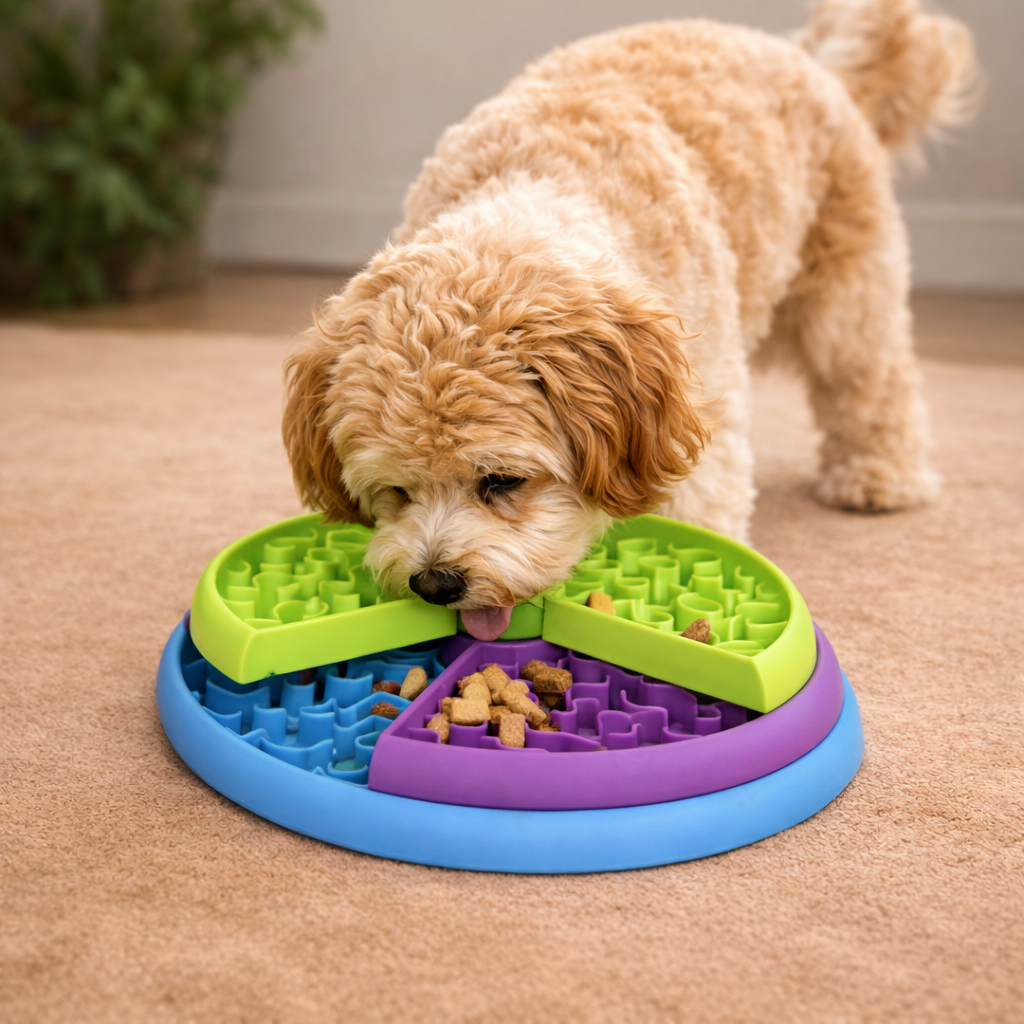 SmartPaws Activity Feeding Bowl slow feeder non slip