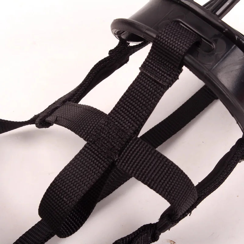 SafeMuzzle Adjustable Silicone Dog Muzzle Comfortable Fit
