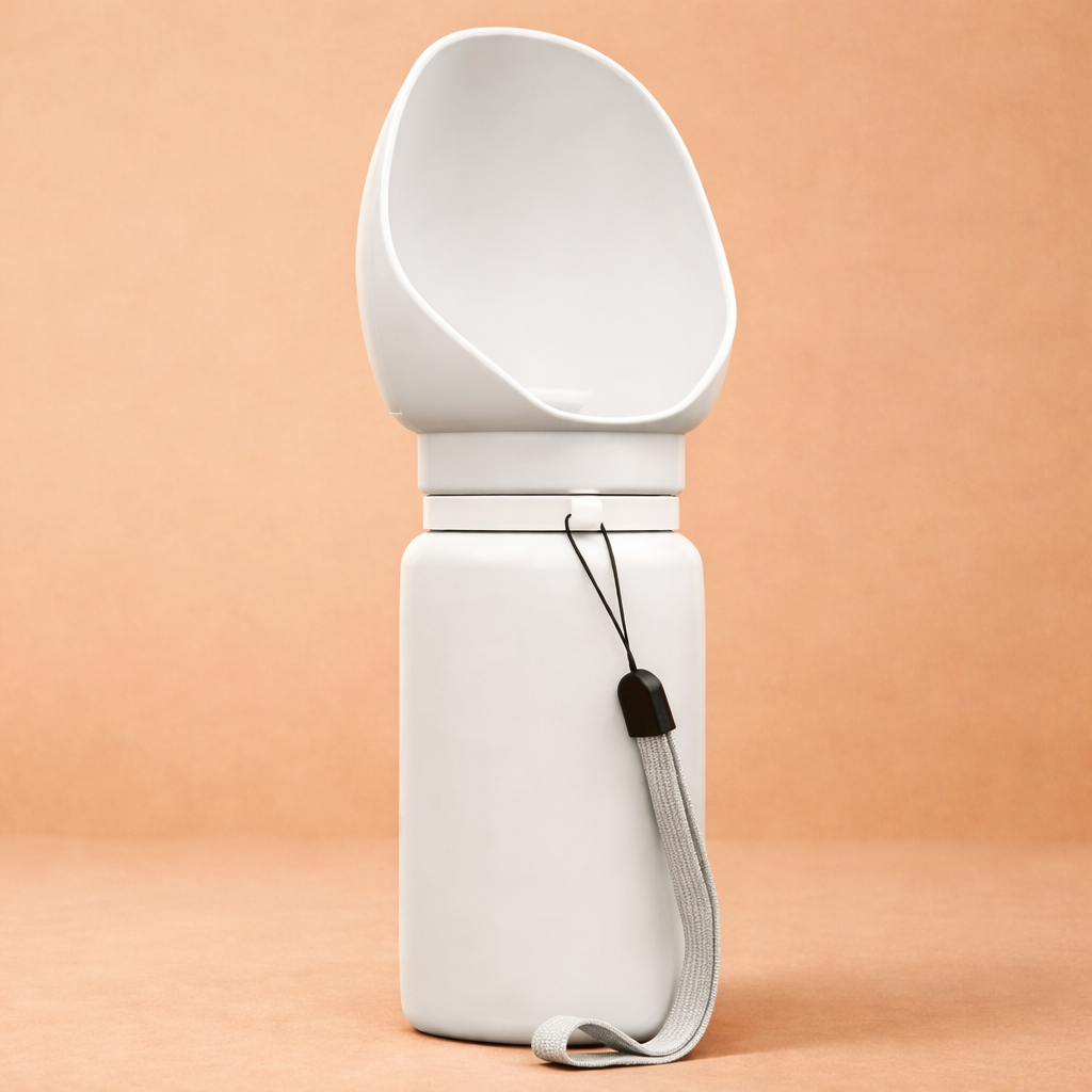 Portable Dog Water Bottle with Drinking Bowl