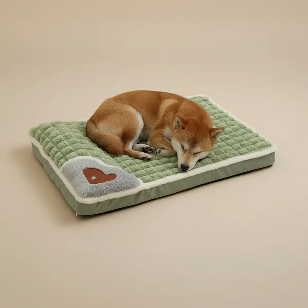 ComfortEase Washable Dog Bed with Soft Padding