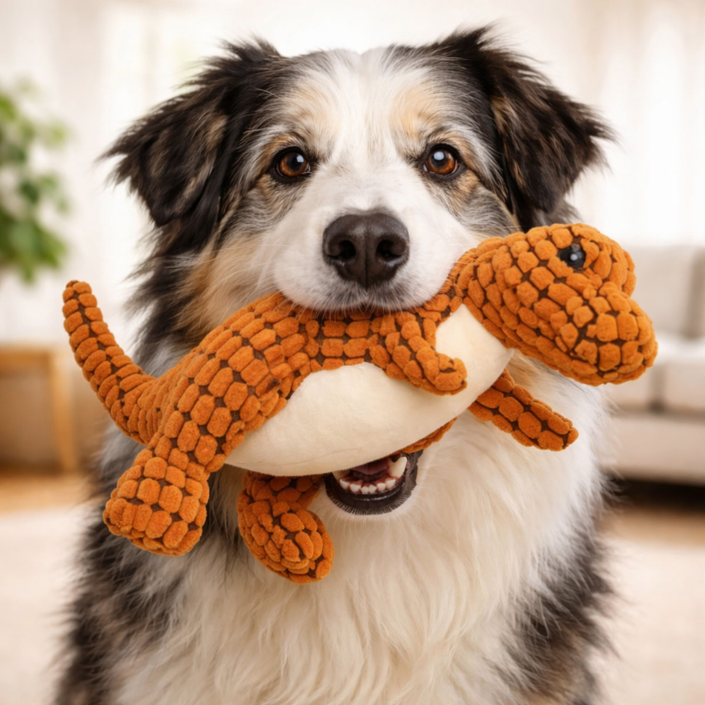 Durable Rubber Dog Chew Toy for Interactive Play