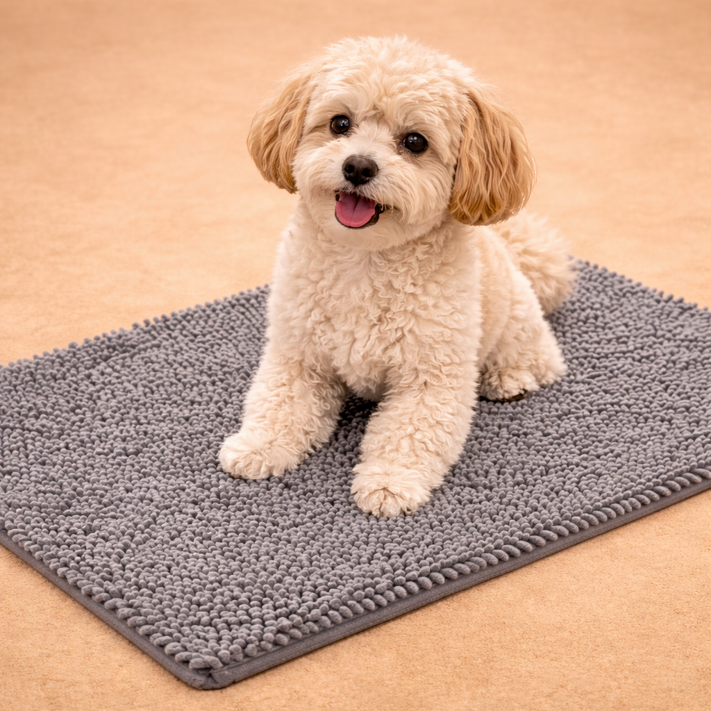 CleanPaw Absorbent Dog Door Mat Anti-Slip