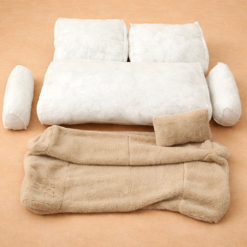 Plush Pet Bed Soft and Washable for Dogs and Cats
