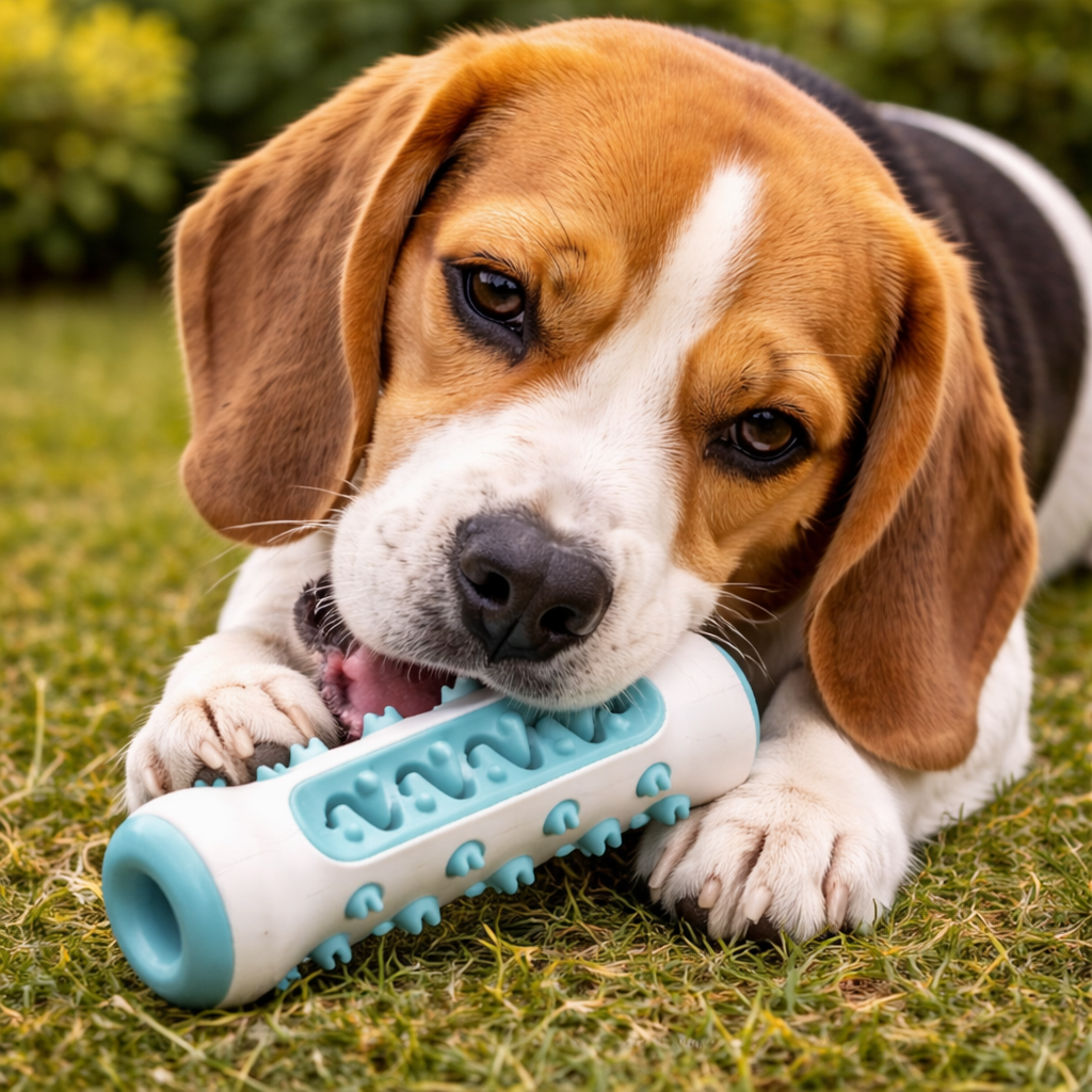 TuffBite Durable Dog Chew Bone Snack-Fillable