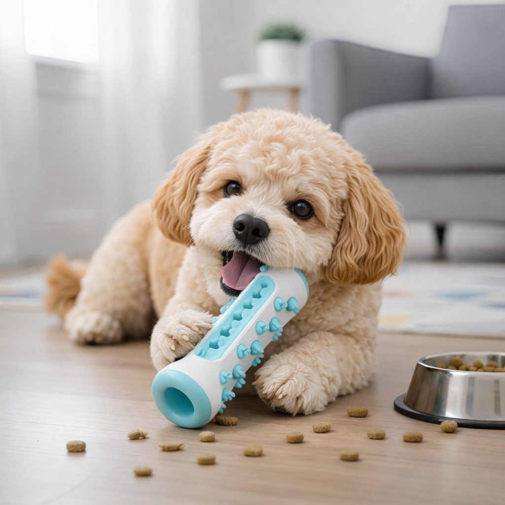 TuffBite Durable Dog Chew Bone Snack-Fillable