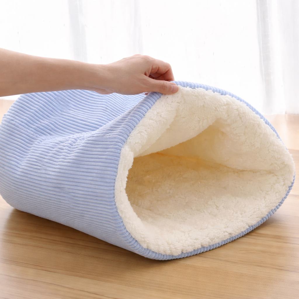 HiberNest Cozy Sleeping Bag Cat Bed