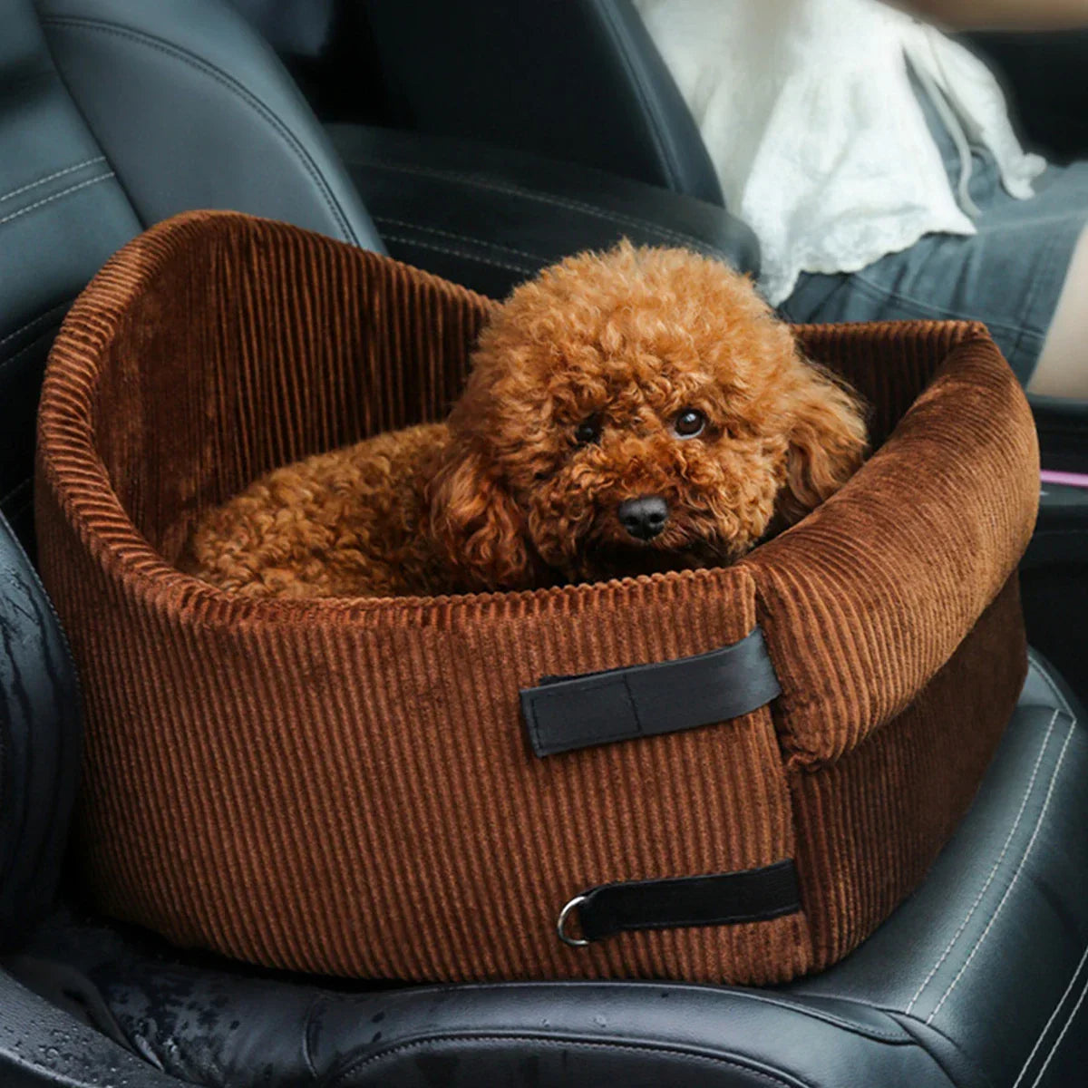 TravelNest Dog Car Basket Breathable