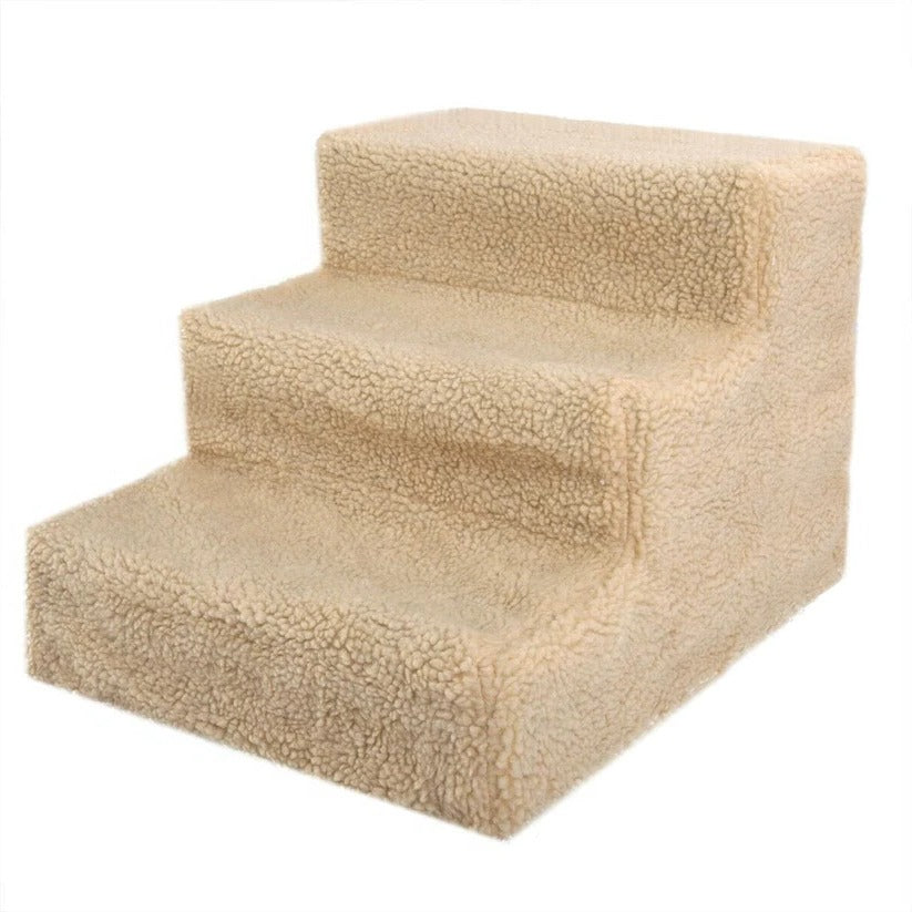 StepEase Pet Stairs - Soft Climbing Steps for Dogs & Cats