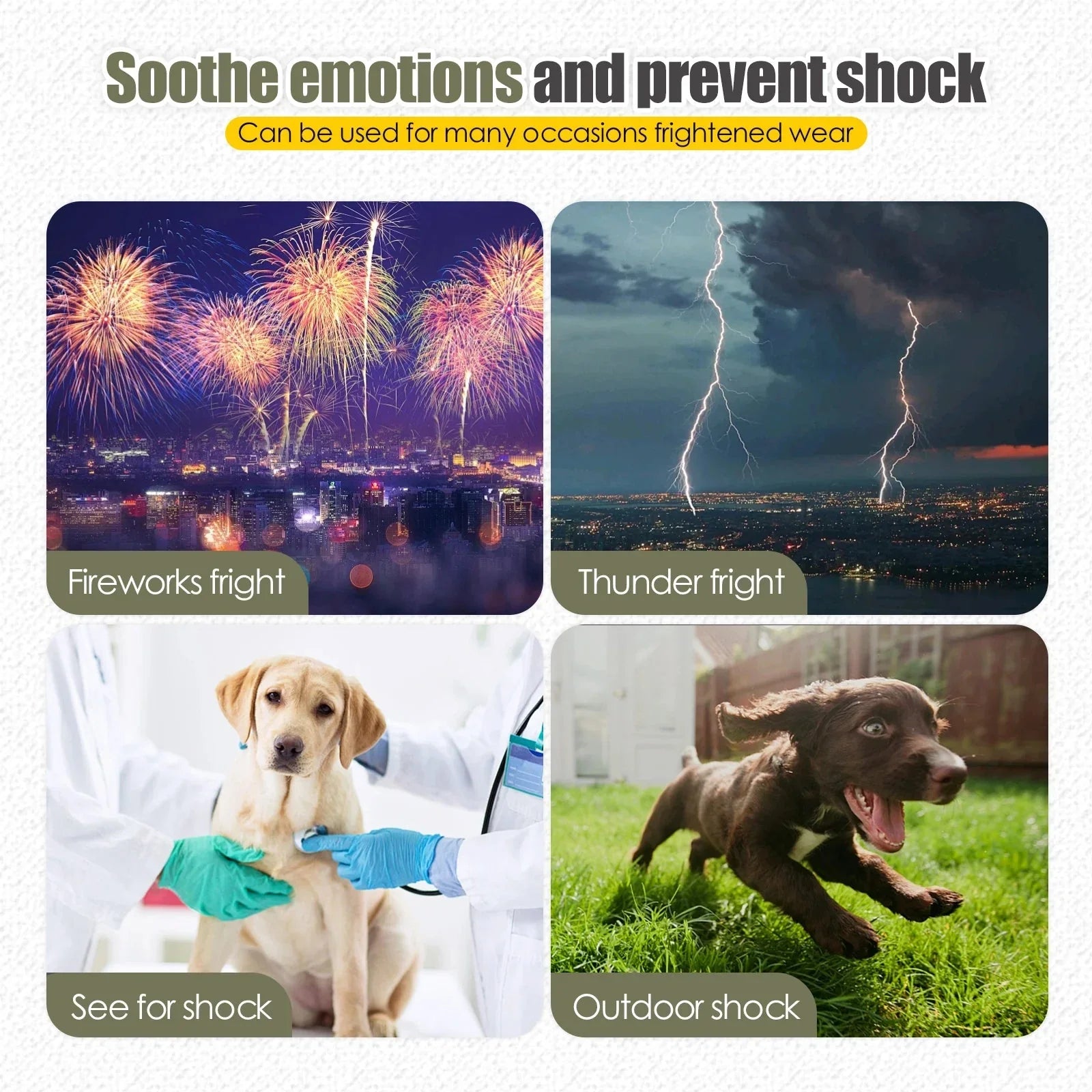 CalmHug Anti-Anxiety Pet Vest