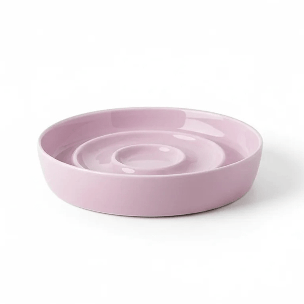 SlowBite Ceramic Pet Feeding Bowl
