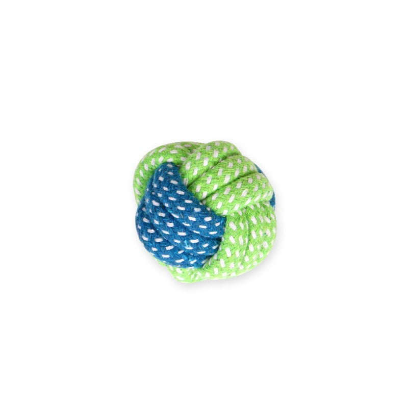TugSphere Rope Dog Toy - Durable Cotton Tug & Fetch Ball