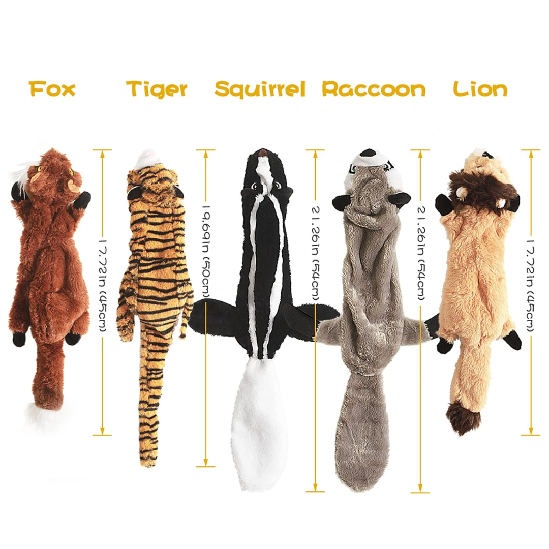 SqueakyBuddy Stuffing-Free Plush Dog Toy