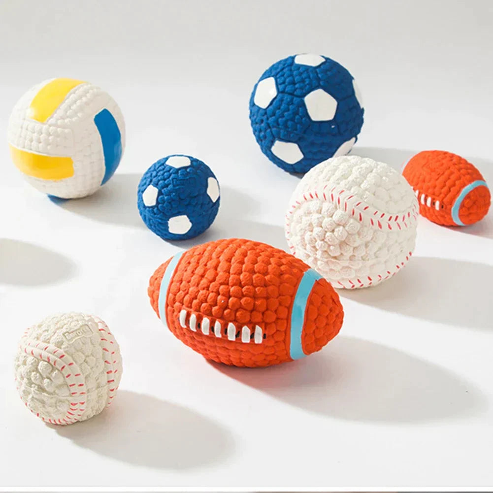 TitanBite Chew Toy - Durable Interactive Dog Chewing Ball