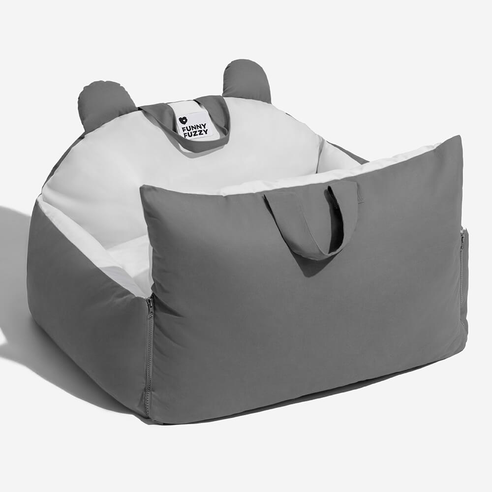 CozyCruise Pet Car Bed - Portable Dog Travel Seat Cushion