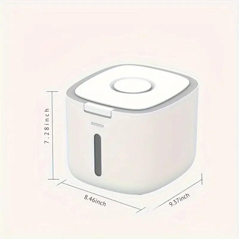 FreshVault Pet Food Container - Airtight Storage Bin with Scoop