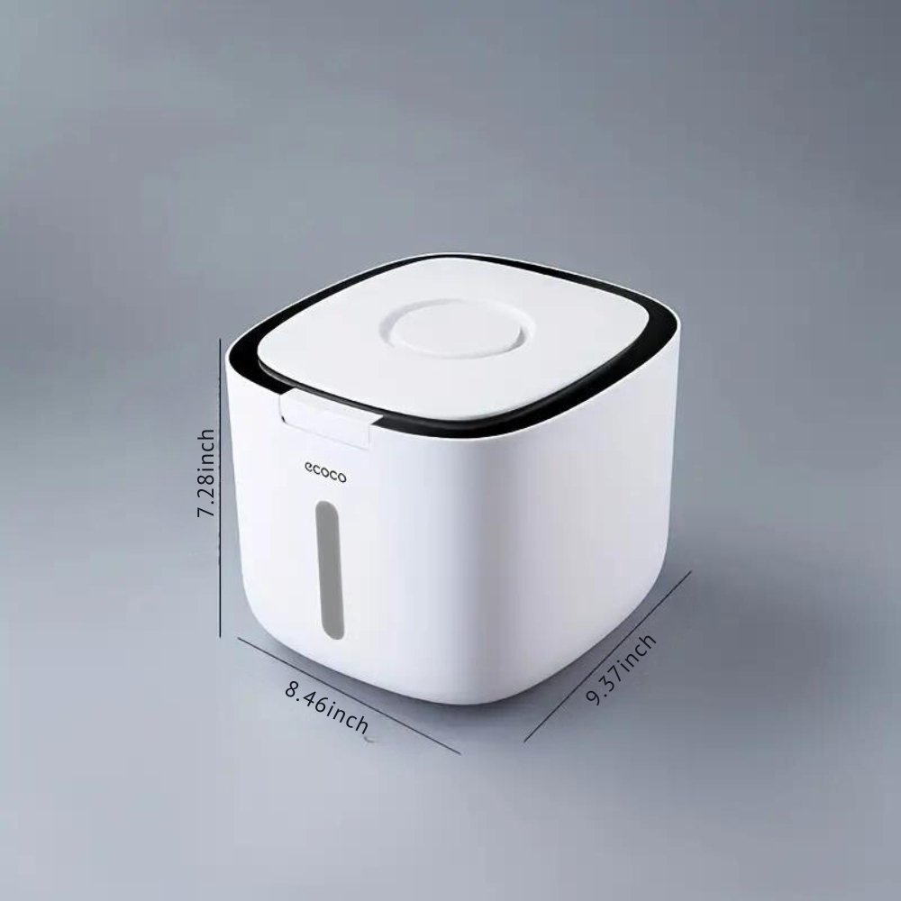 FreshVault Pet Food Container - Airtight Storage Bin with Scoop