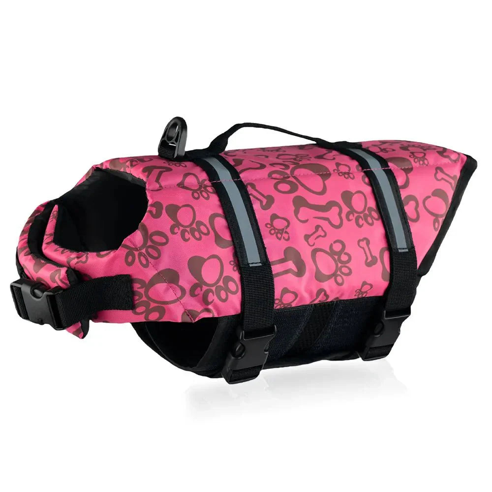 AquaGuard Reflective Dog Life Jacket