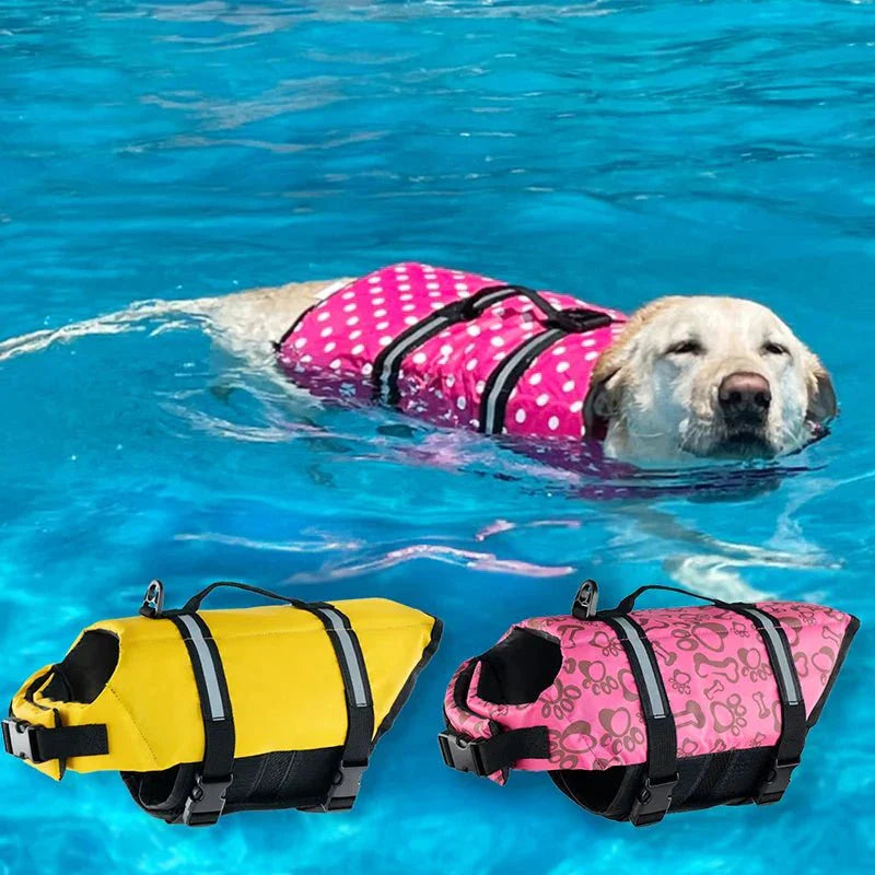 AquaGuard Reflective Dog Life Jacket