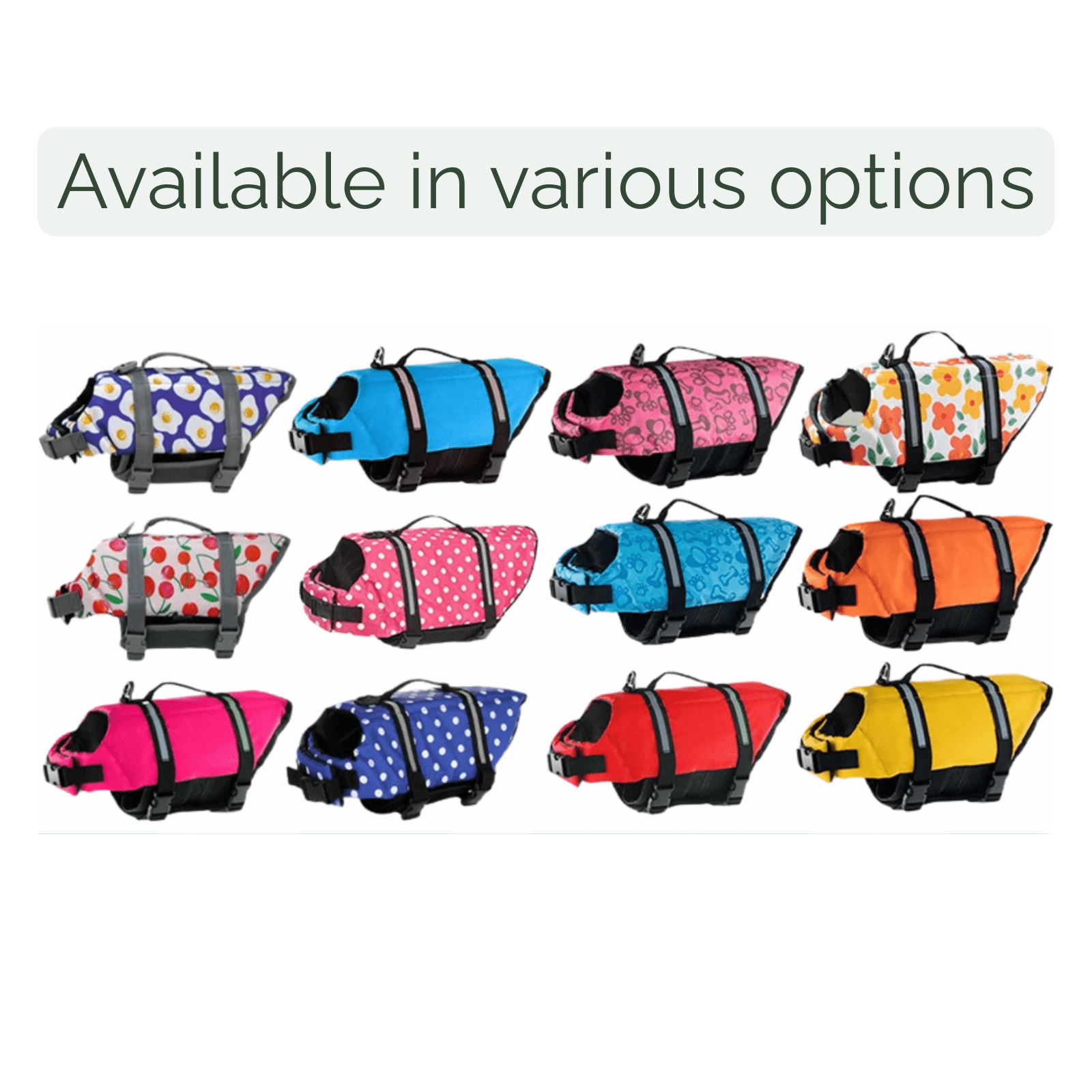 AquaGuard Reflective Dog Life Jacket