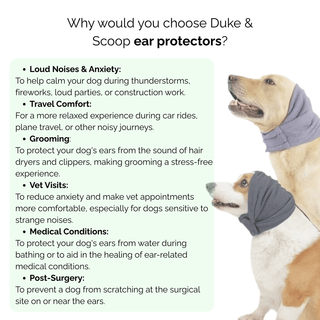 CalmCover Dog Ear Protection Headband