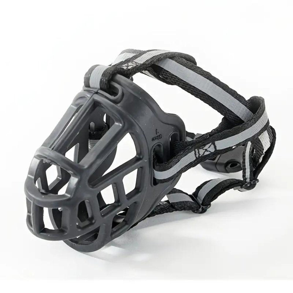 FlexGuard Mesh Dog Muzzle - Adjustable Breathable Pet Mask