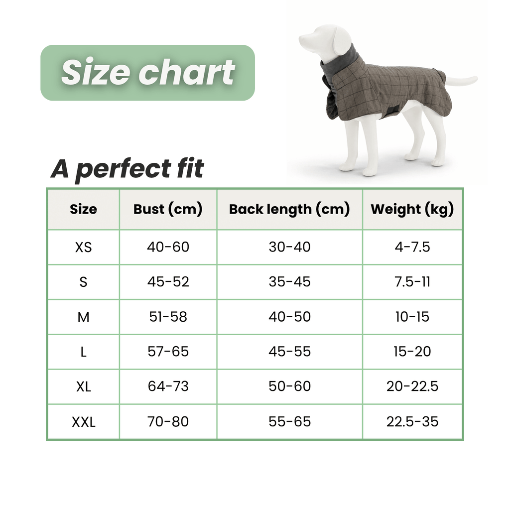 LondonLuxe Winter Dog Coat