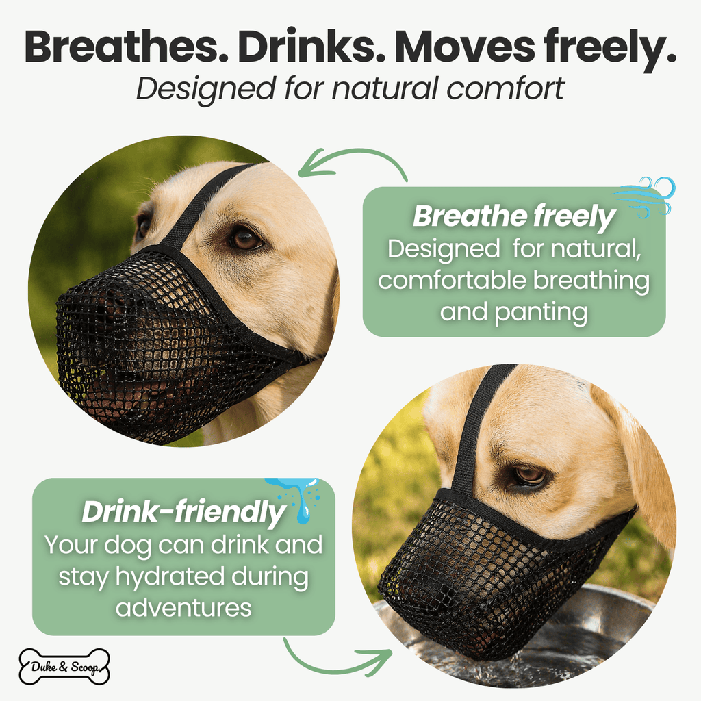 FlexGuard Breathable Dog Muzzle