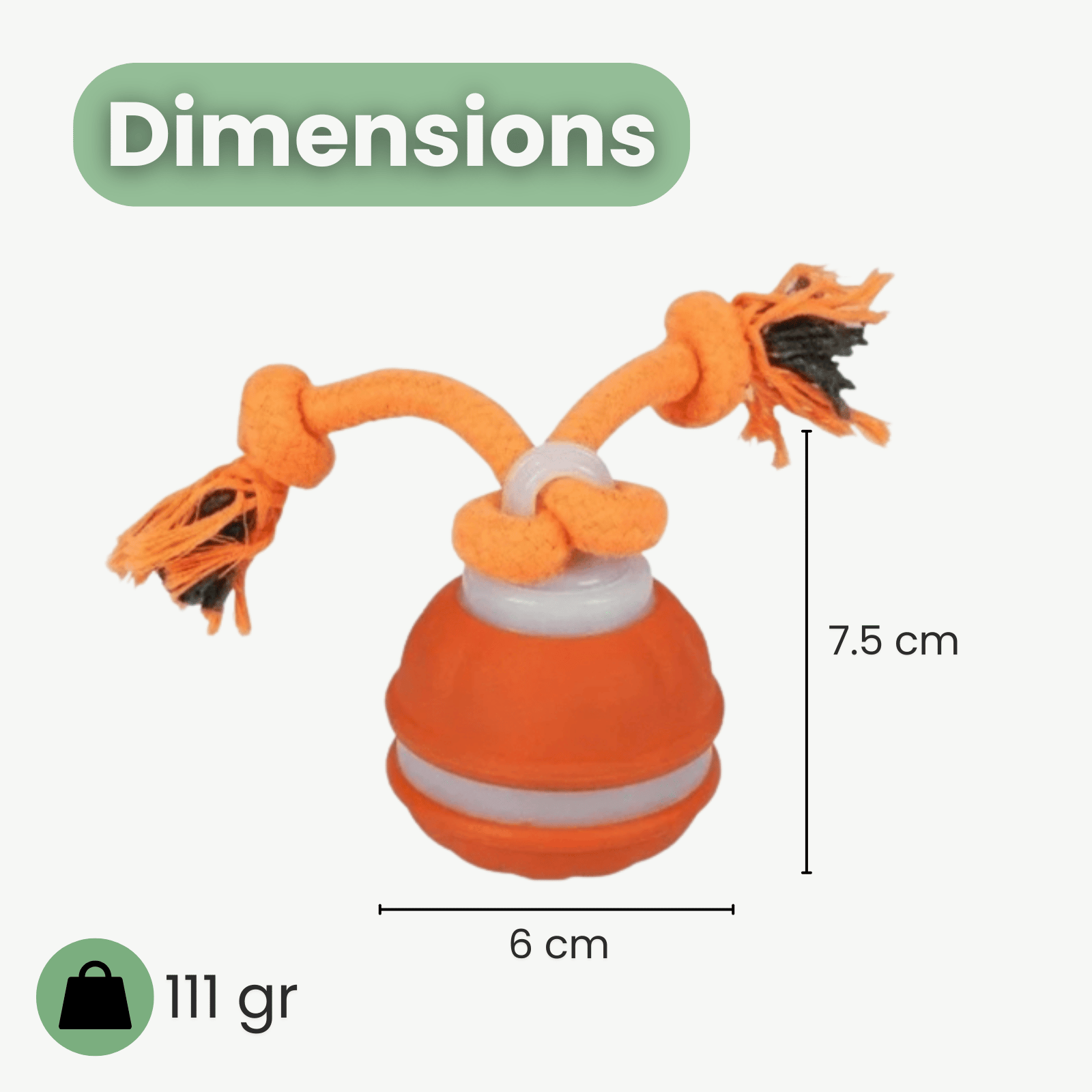 MotionRoll Interactive Dog Play Ball