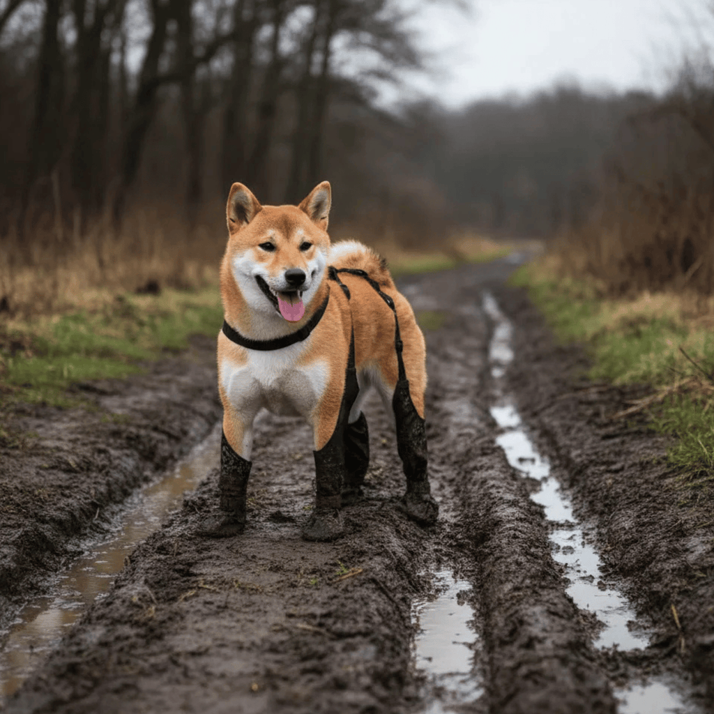 SteadyStride Anti-Slip Dog Shoes