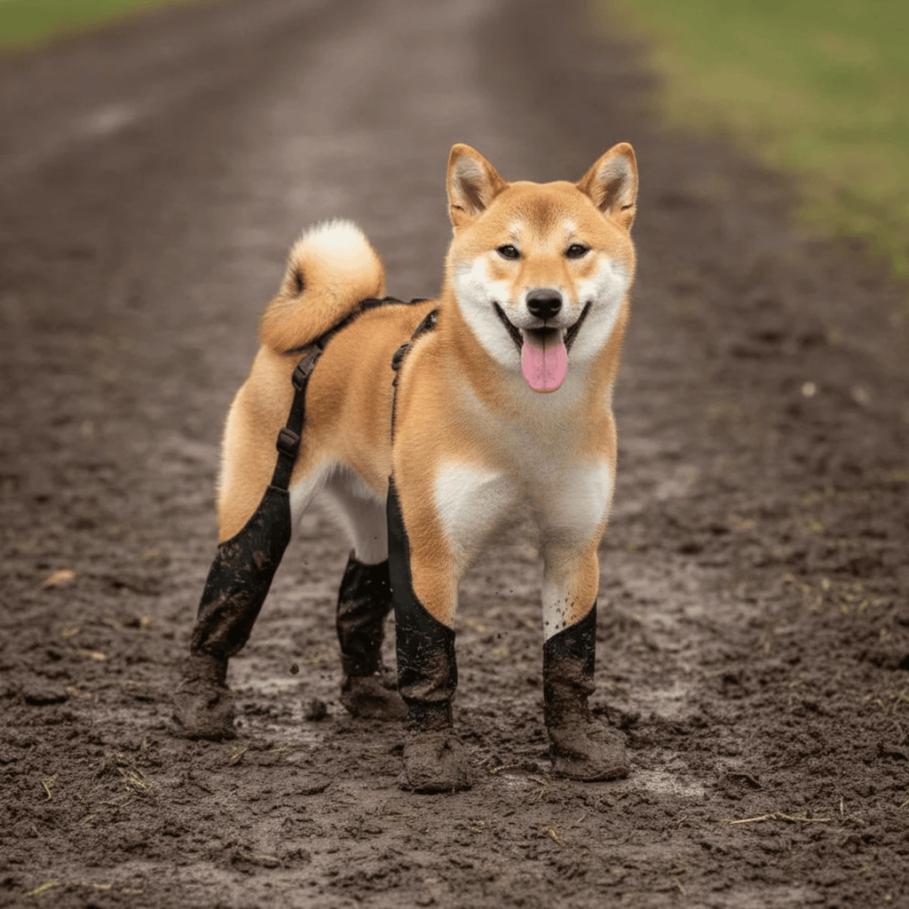 SteadyStride Anti-Slip Dog Shoes