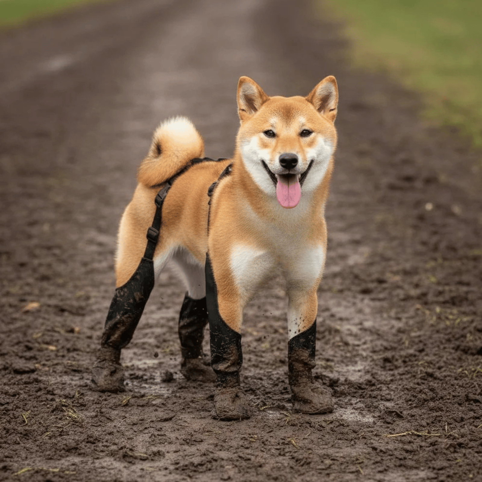 SteadyStride Anti-Slip Dog Shoes