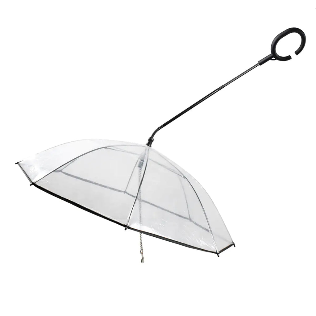 RainView Dog Umbrella - Transparent Pet Rain Protector