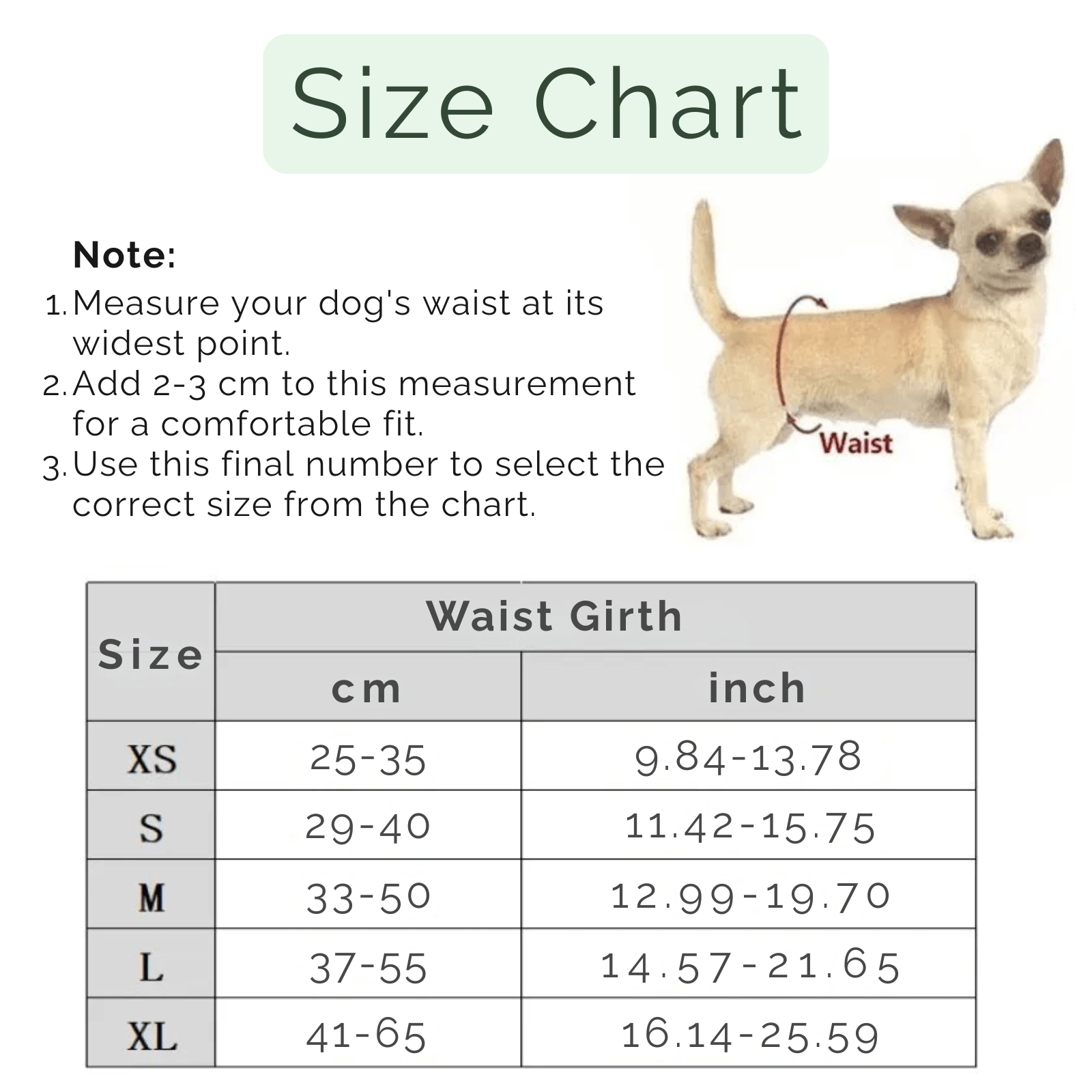 ComfortFit Reusable Pet Diaper