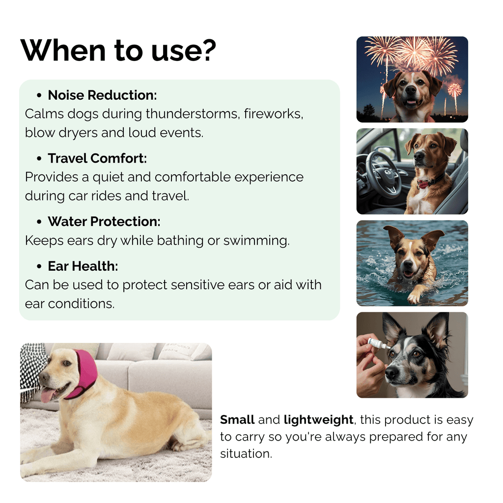 QuietPaws Noise Reduction Dog Ear Protectors